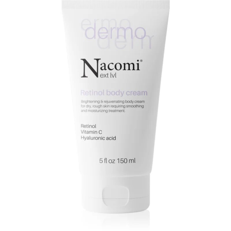 Nacomi Next Level Dermo pomlajevalna krema za telo 150 ml
