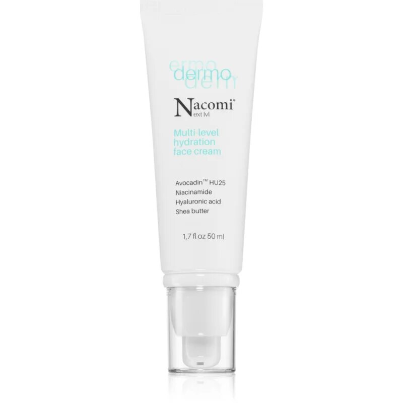 Nacomi Next Level Dermo vlažilna krema za obraz 50 ml