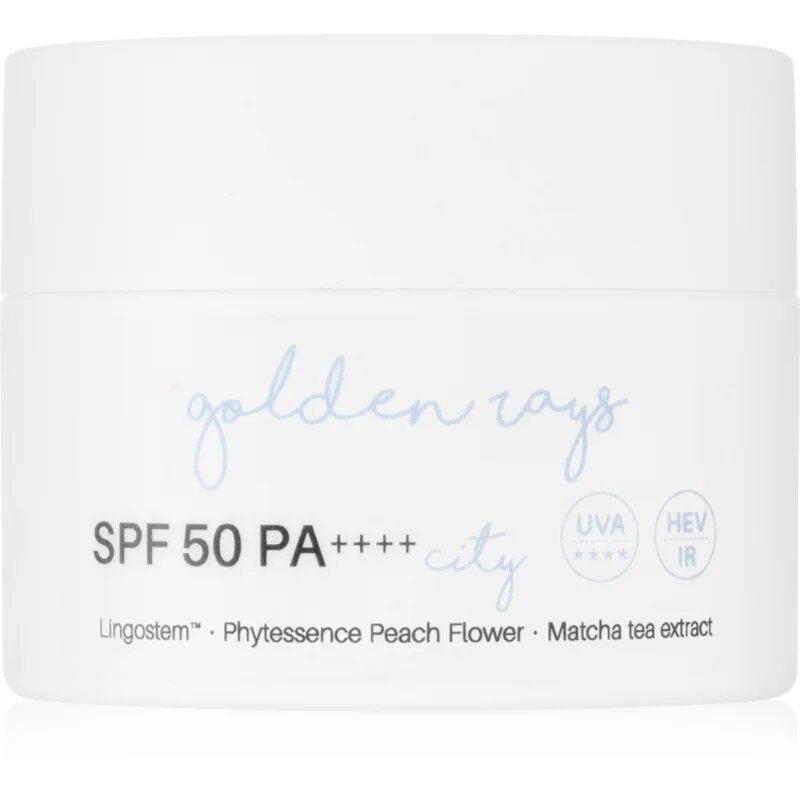 Nacomi Next Level Golden Rays dnevna krema SPF 50 city 50 ml