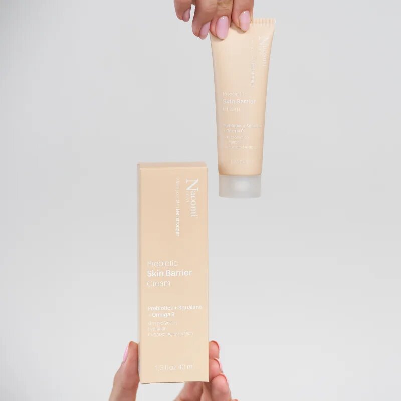 Nacomi Next Level Prebiotic intenzivna vlažilna krema za okrepitev kožne bariere s prebiotiki 40 ml