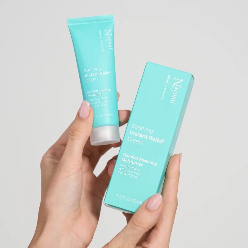 Nacomi Next Level Soothing regeneracijska krema za obraz s pomirjajočim učinkom 40 ml