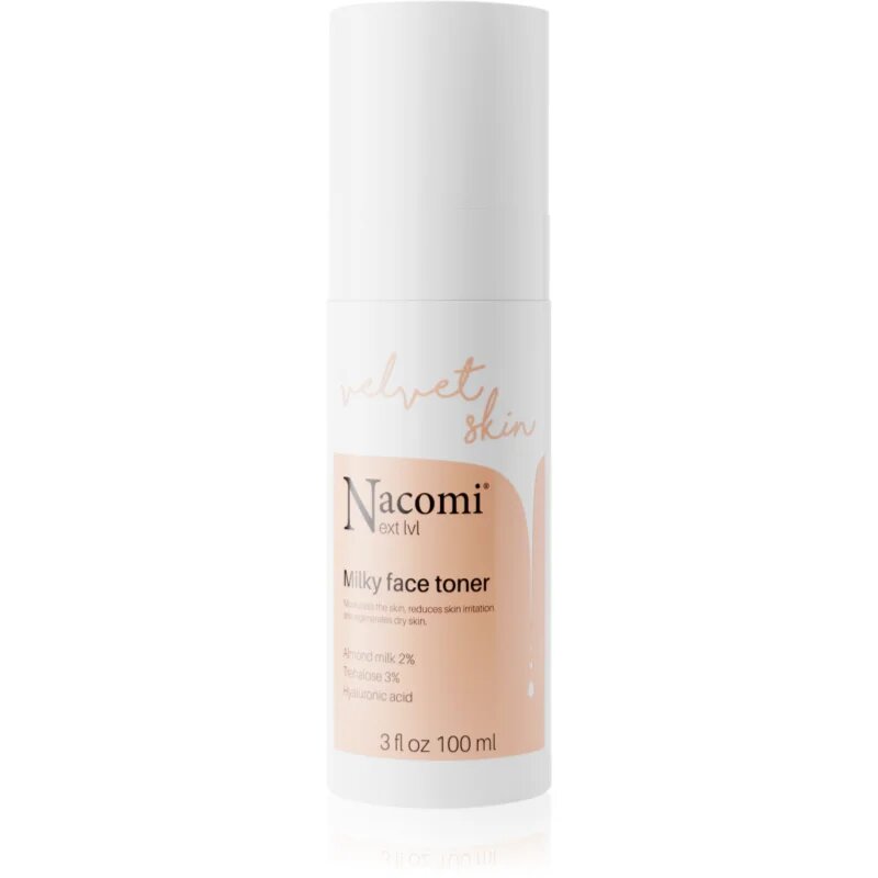 Nacomi Next Level Velvet Skin vlažilni tonik 100 ml