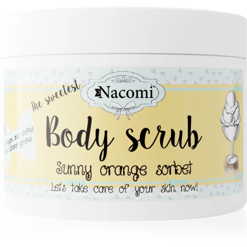 Nacomi The Sweetest Sunny Orange Sorbet piling za telo 200 g