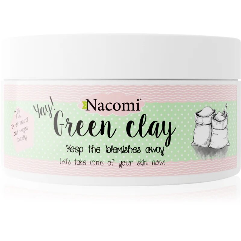 Nacomi Yay! Keep the Blemishes Away maska iz ilovice 65 g
