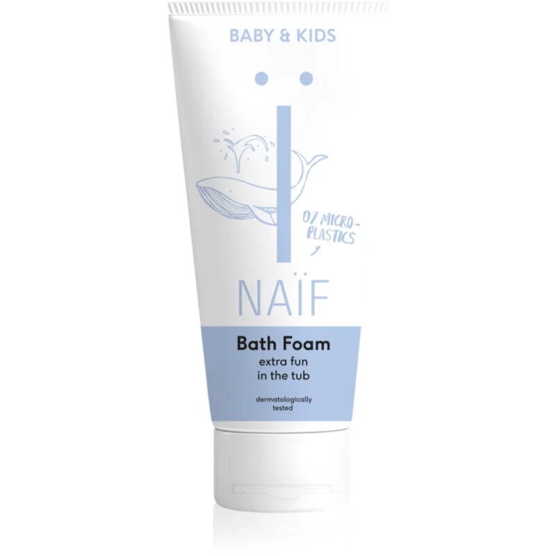 Naif Baby & Kids Bath Foam relaksacijska pena za kopel za otroke 200 ml