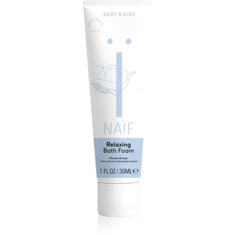 Naif Baby & Kids Bath Foam relaksacijska pena za kopel za otroke 30 ml