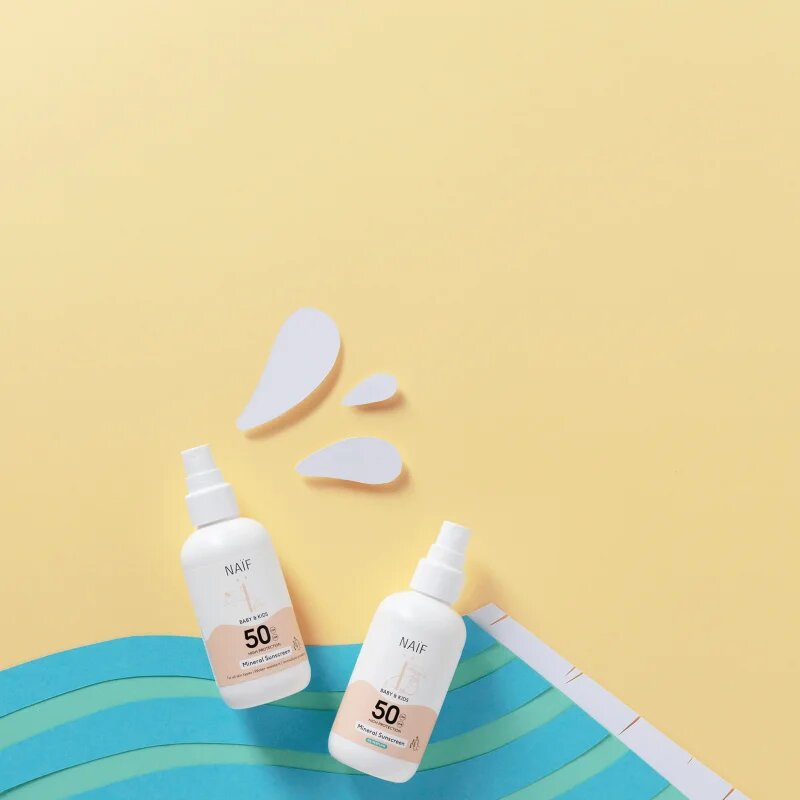 Naif Baby & Kids Mineral Sunscreen SPF 50 0 % Perfume zaščitno pršilo za sončenje 100 ml