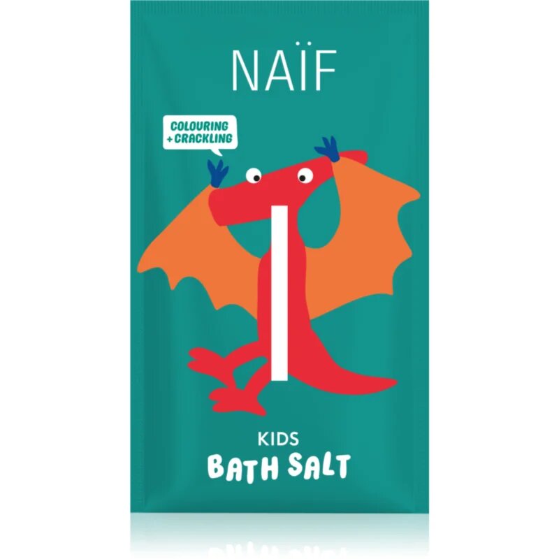 Naif Kids Bath Salt barvna kopalna sol za otroke 40 g