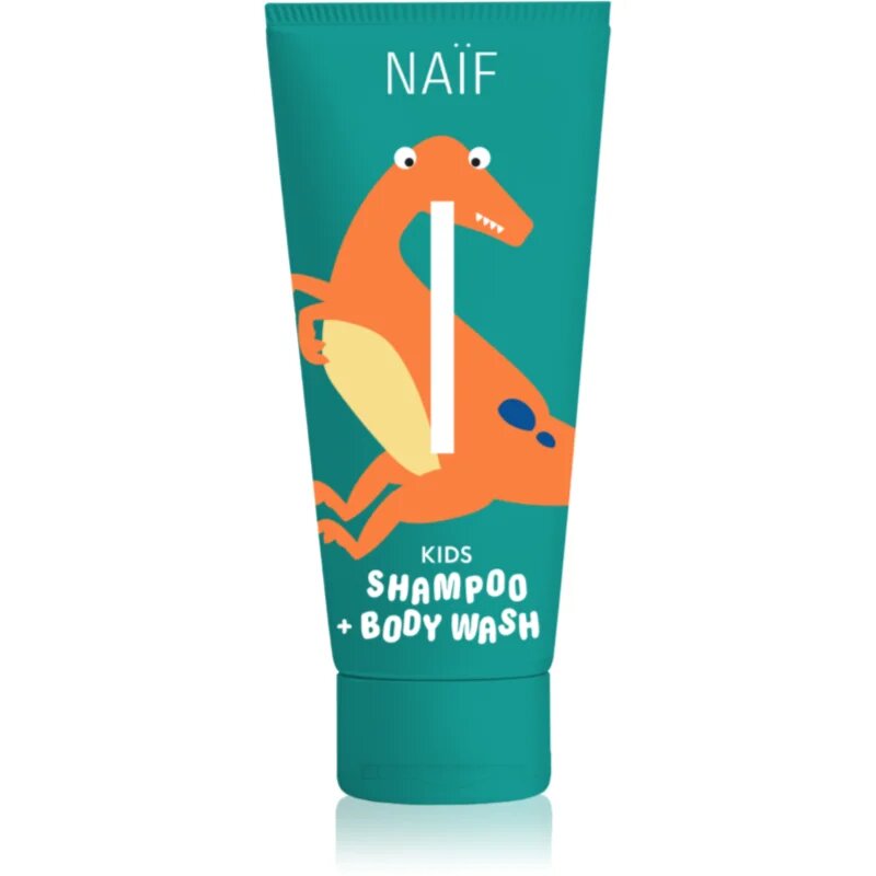 Naif Kids Shampoo + Body Wash otroški gel za umivanje in šampon 250 ml