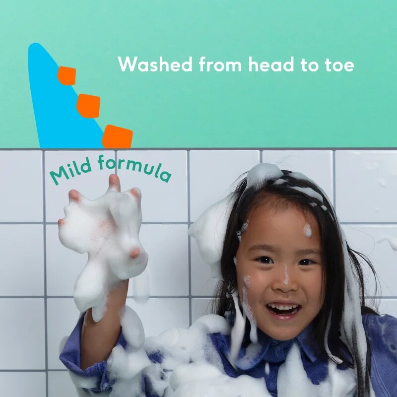 Naif Kids Shampoo + Body Wash otroški gel za umivanje in šampon 250 ml