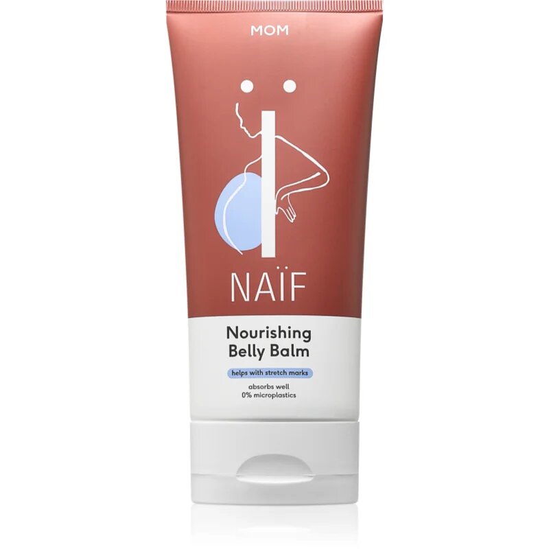 Naif Mom Nourishing Belly Balm balzam za telo proti strijam 150 ml