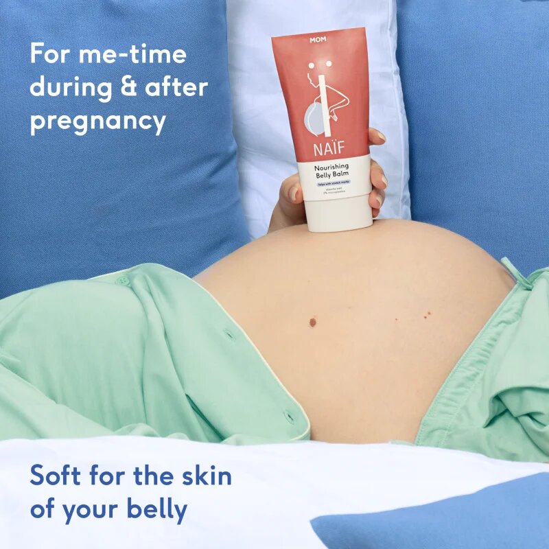 Naif Mom Nourishing Belly Balm balzam za telo proti strijam 150 ml