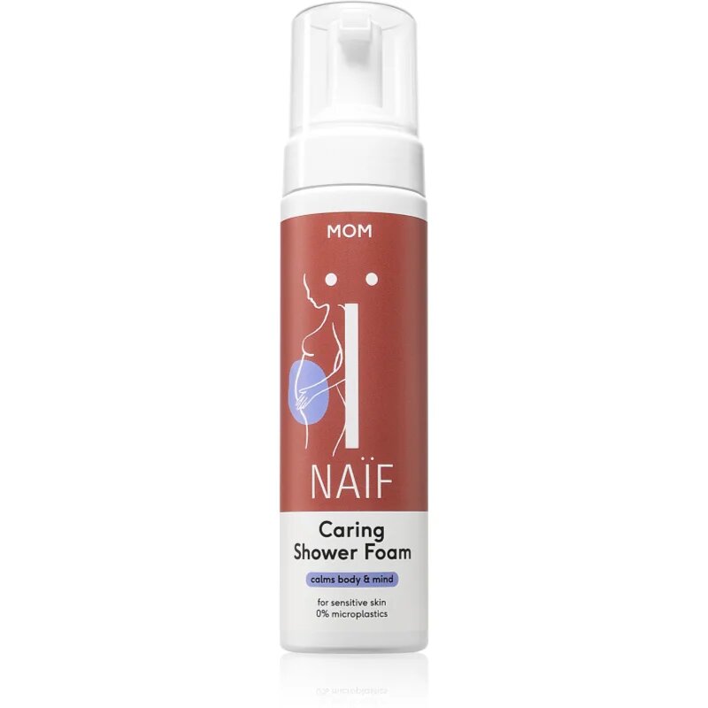 Naif Mom pena za prhanje za nosečnice 200 ml
