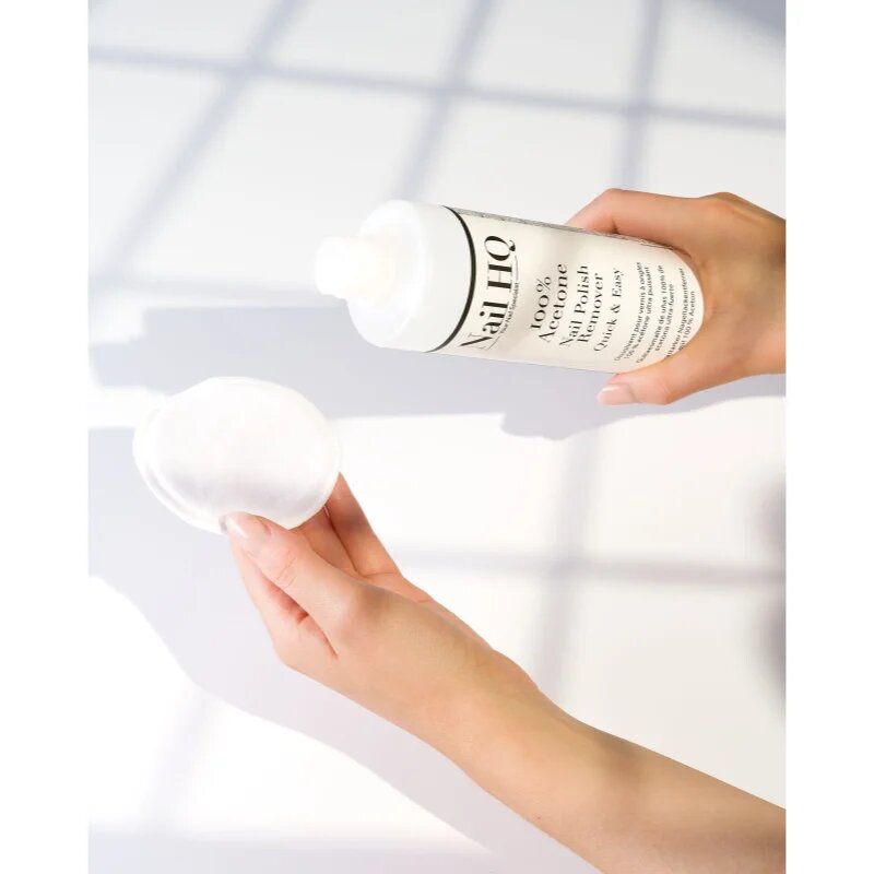 Nail HQ 100% Acetone odstranjevalec laka za nohte 400 ml