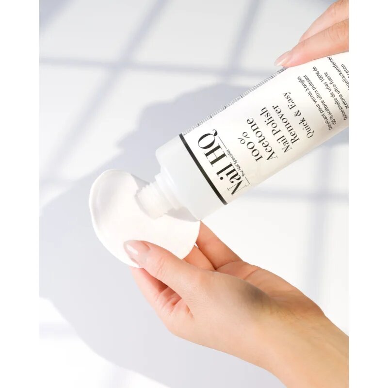 Nail HQ 100% Acetone odstranjevalec laka za nohte 400 ml