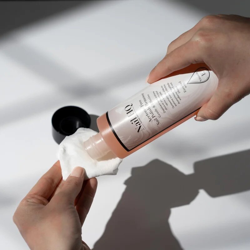 Nail HQ Acetone Free odstranjevalec laka za nohte brez acetona 235 ml