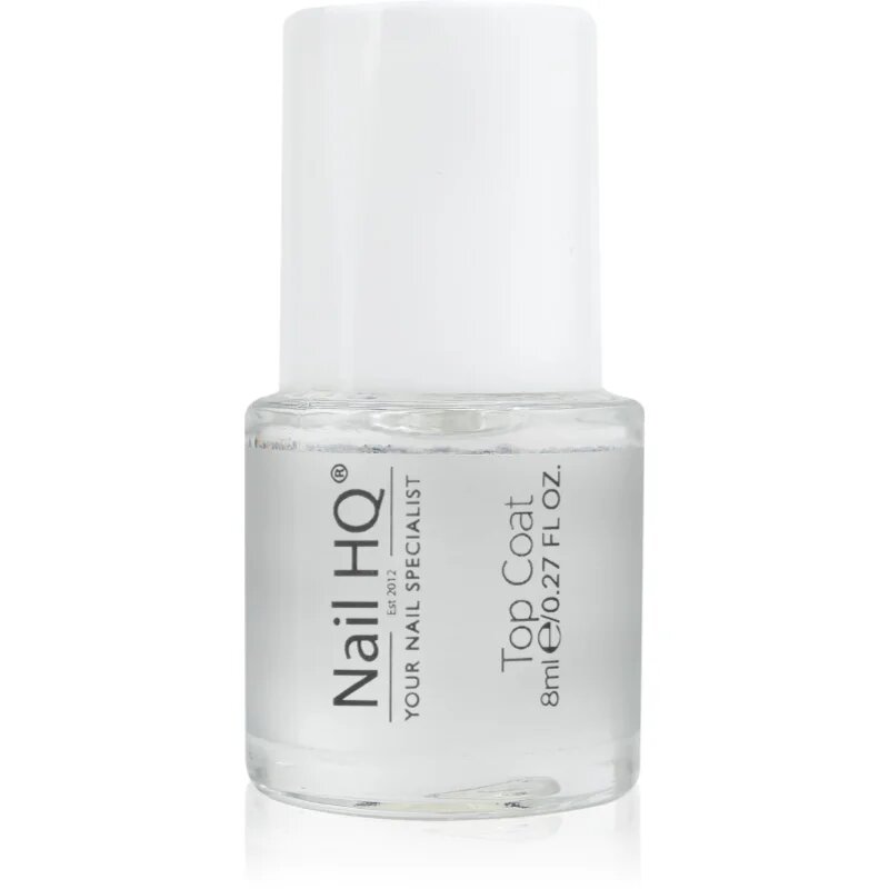 Nail HQ Essentials Top Coat nadlak za nohte brez uporabe UV- ali LED-svetilke 8 ml