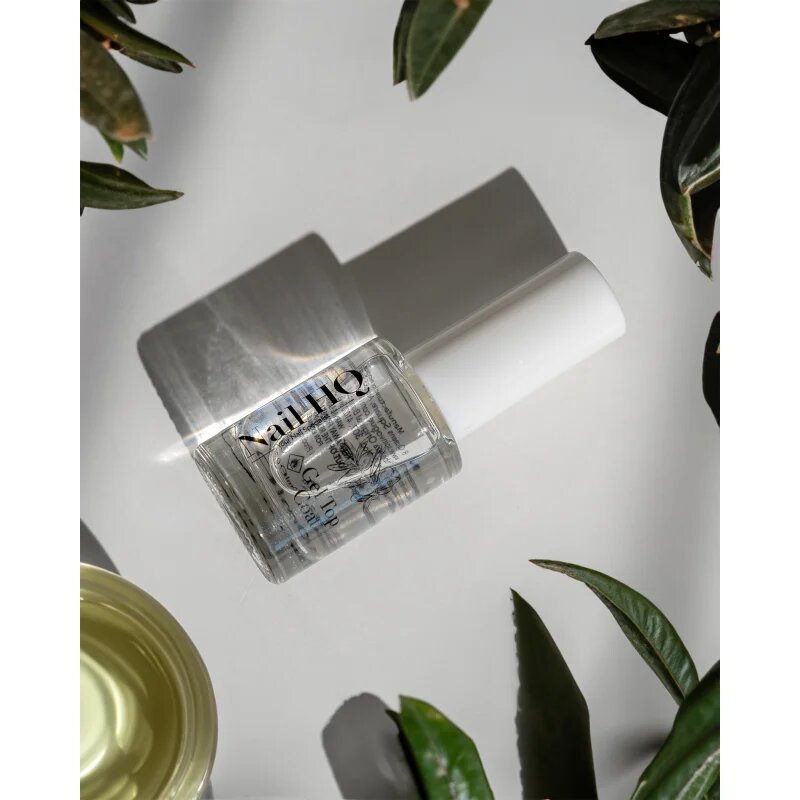 Nail HQ Gel Top Coat nadlak za nohte brez uporabe UV- ali LED-svetilke 10 ml