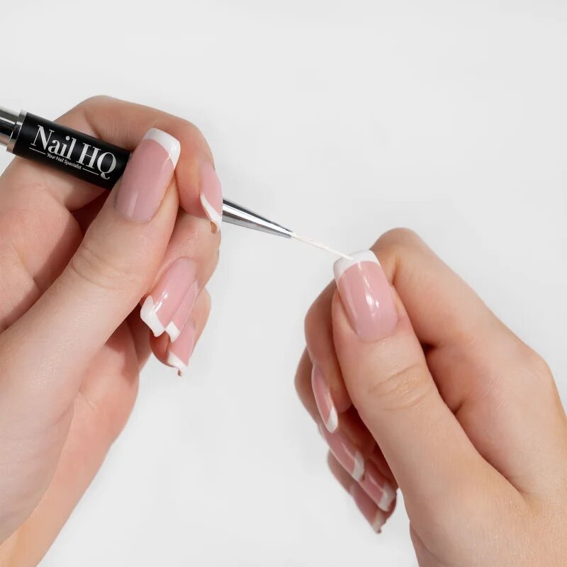 Nail HQ Nail Art Brush obojestranski čopič za nohte 1 kos