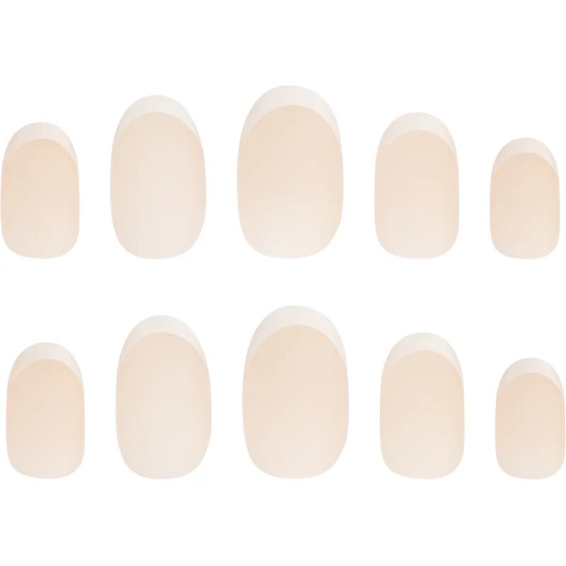 Nail HQ Oval French umetni nohti 24 kos