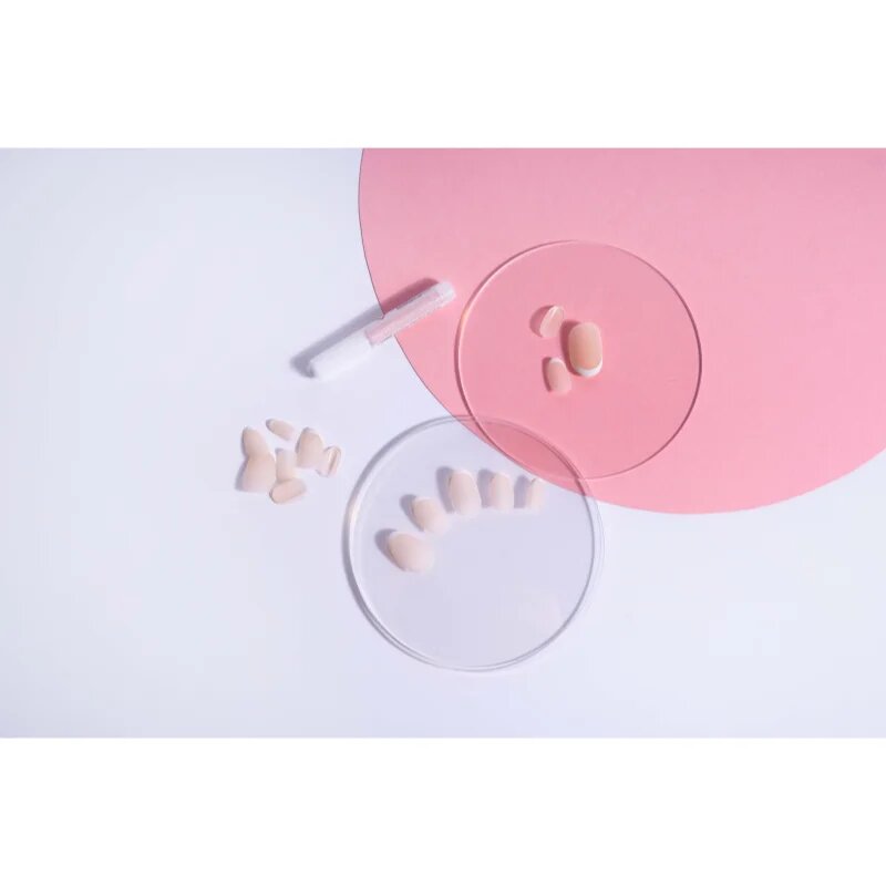Nail HQ Oval French umetni nohti 24 kos