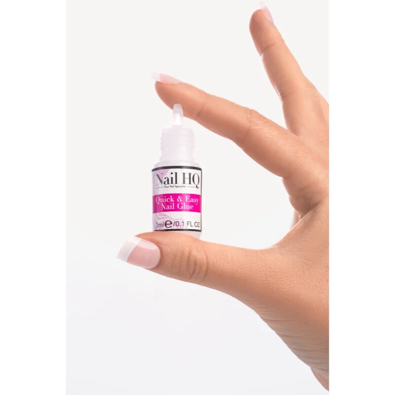 Nail HQ Quick & Easy Nail Glue lepilo za nohte 3 ml