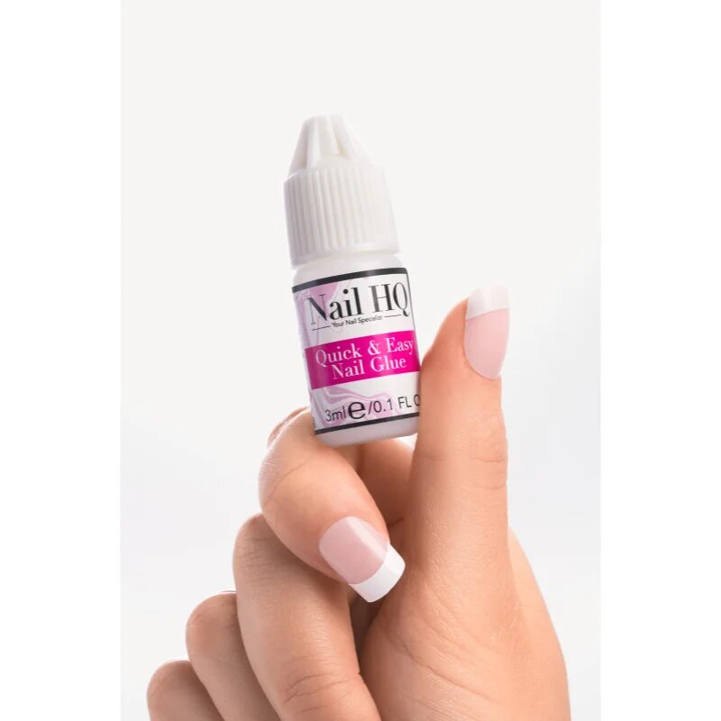 Nail HQ Quick & Easy Nail Glue lepilo za nohte 3 ml
