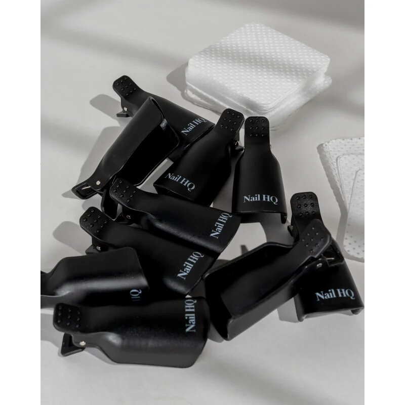 Nail HQ Soak Away Gel Nail Clip Set set za odstranjevanje gel in akril nohtov