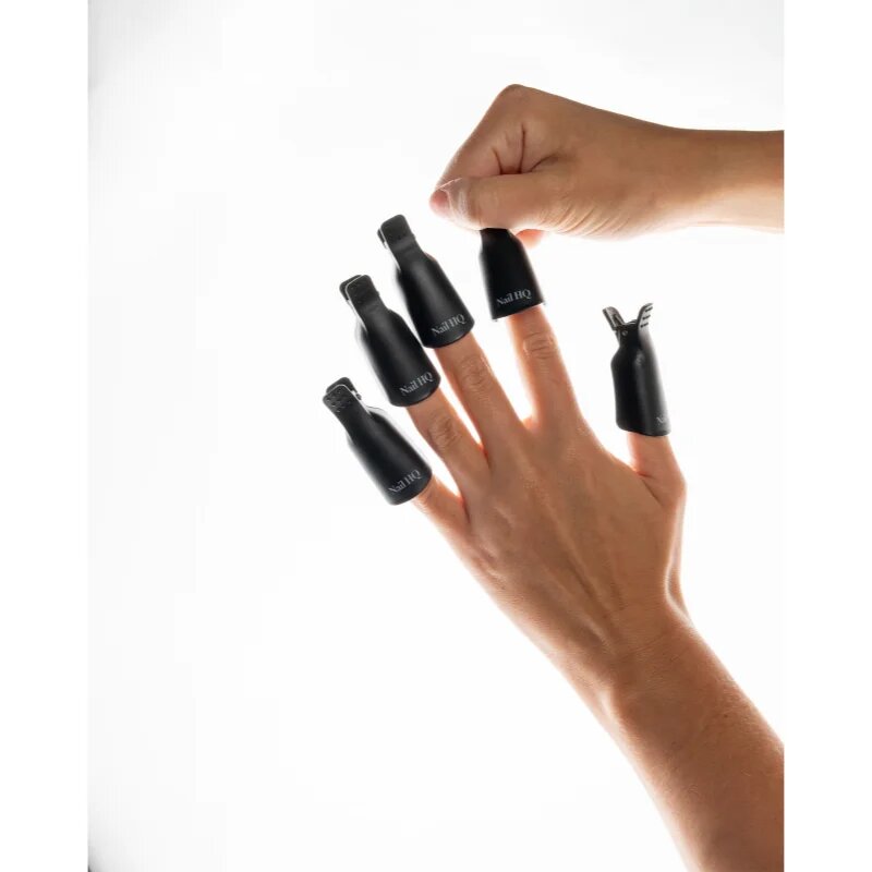 Nail HQ Soak Away Gel Nail Clip Set set za odstranjevanje gel in akril nohtov