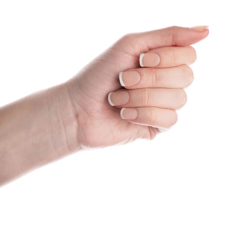Nail HQ Square French umetni nohti 24 kos