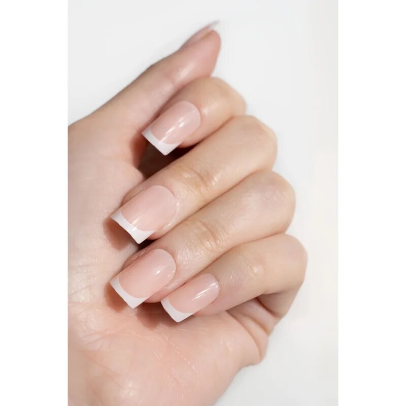 Nail HQ Square umetni nohti Elegant French 24 kos