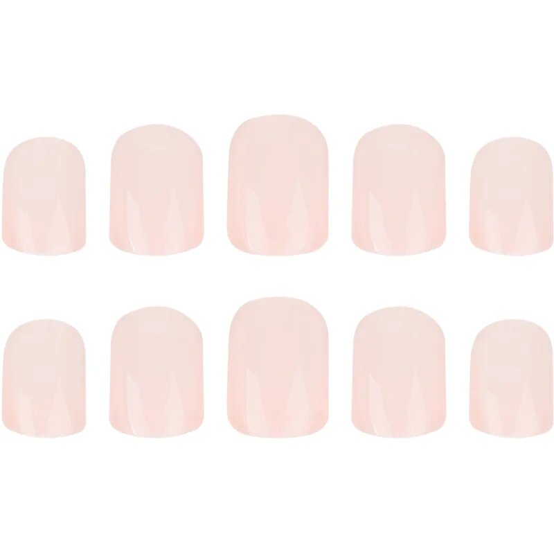 Nail HQ Square umetni nohti odtenek Baby Pink 24 kos