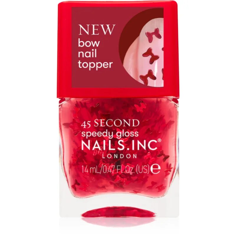 Nails Inc. 45 Second Speedy Gloss hitro sušeči lak za nohte odtenek Bonnie 14 ml