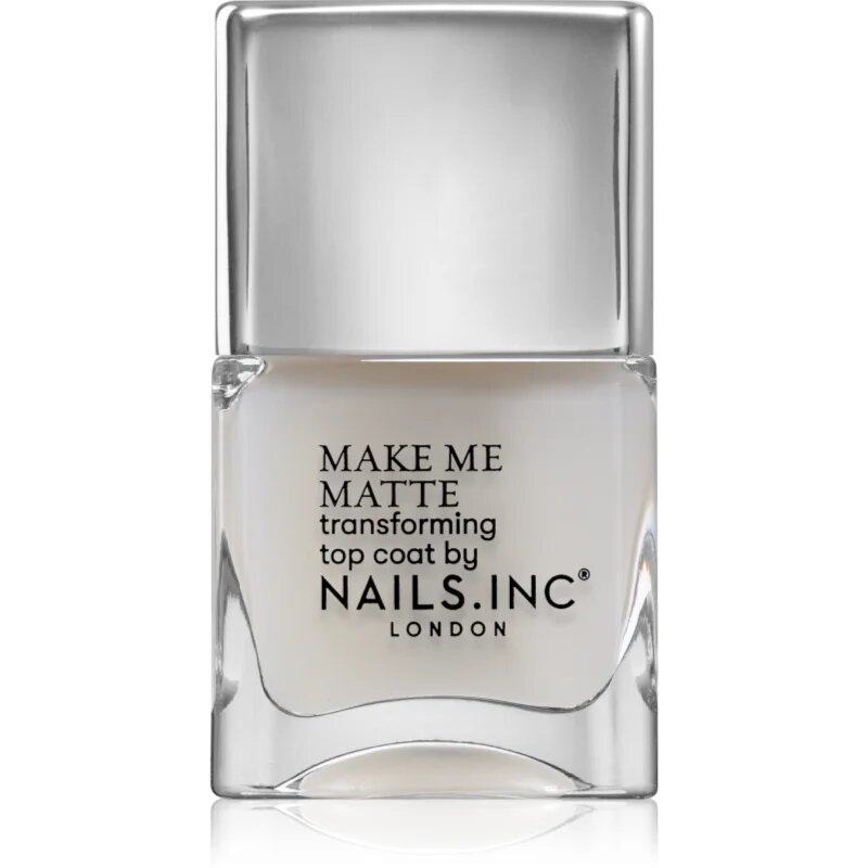 Nails Inc. Better on Top Matte hitro sušeči zgornji lak z mat učinkom 14 ml