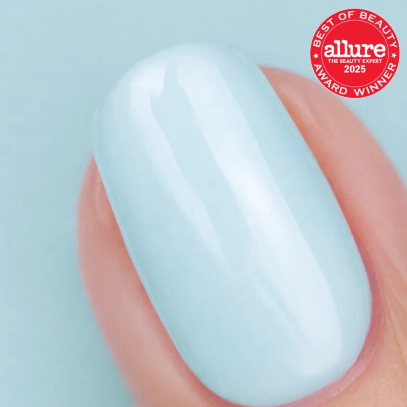 Nails Inc. It’s Topless gel lak za nohte za dolgoobstojen učinek odtenek Giselle Icy Blue 14 ml