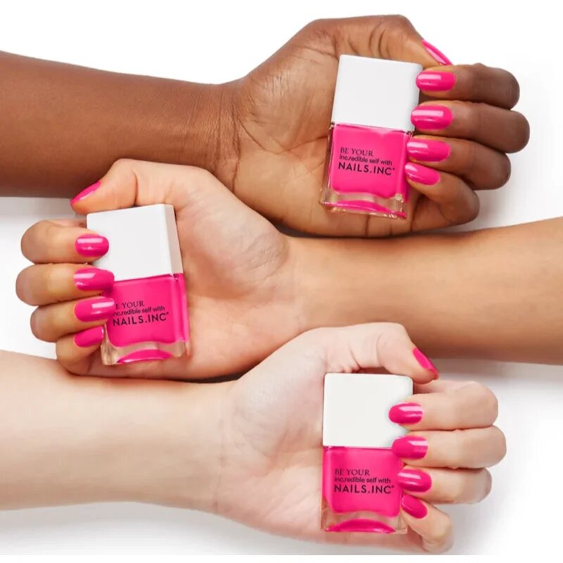 Nails Inc. Neon neonski lak za nohte odtenek Sun Street Pessage 14 ml