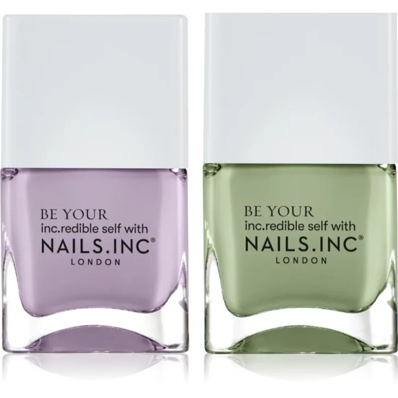 Nails Inc. Summer Matcha Mood Duo set lakov za nohte