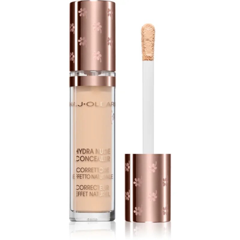 Naj Oleari Hydra Nude Concealer tekoči korektor z vlažilnim učinkom za ženske 01 Ivory 4 ml