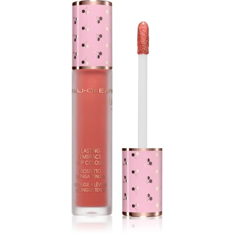 Naj Oleari Lasting Embrace Lip Colour tekoča šminka odtenek 01 Biscuit Pink 5 ml