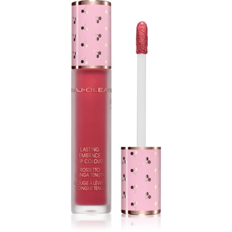 Naj Oleari Lasting Embrace Lip Colour tekoča šminka za ženske 04 Marsala Pink 5 ml