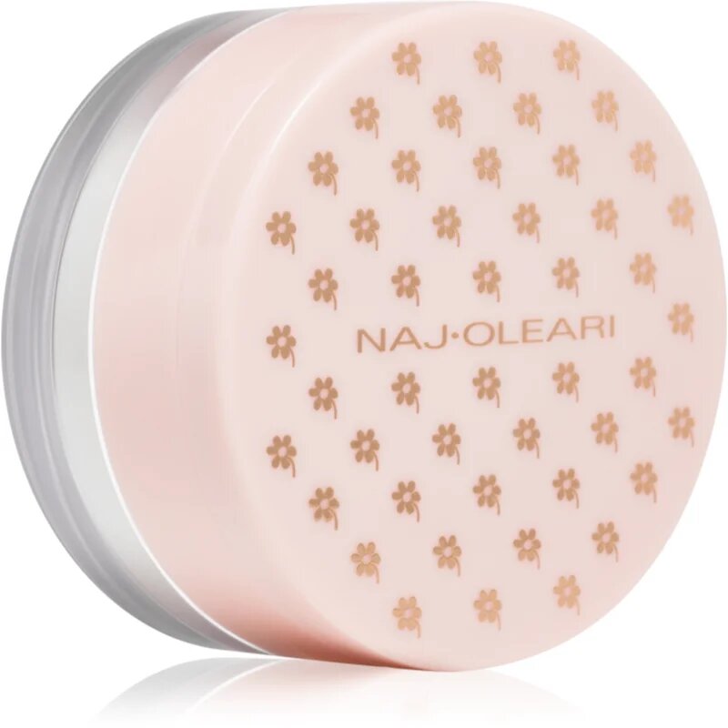 Naj Oleari Matte Plume Loose Powder puder v prahu z mat učinkom 01 Clear 11 g
