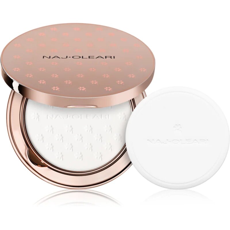 Naj Oleari No More Pore Mattifying Powder transparentni kompaktni puder z mat učinkom za ženske 01 Clear 7 g