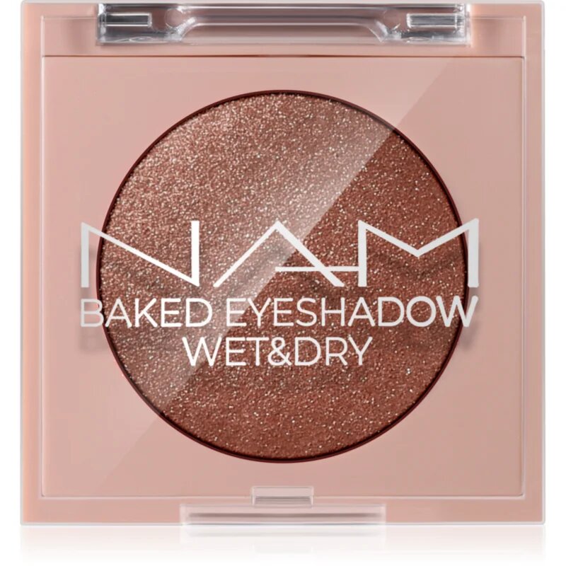 NAM Baked Eyeshadow bleščeča senčila za oči odtenek 03 Gold Rush 4 g