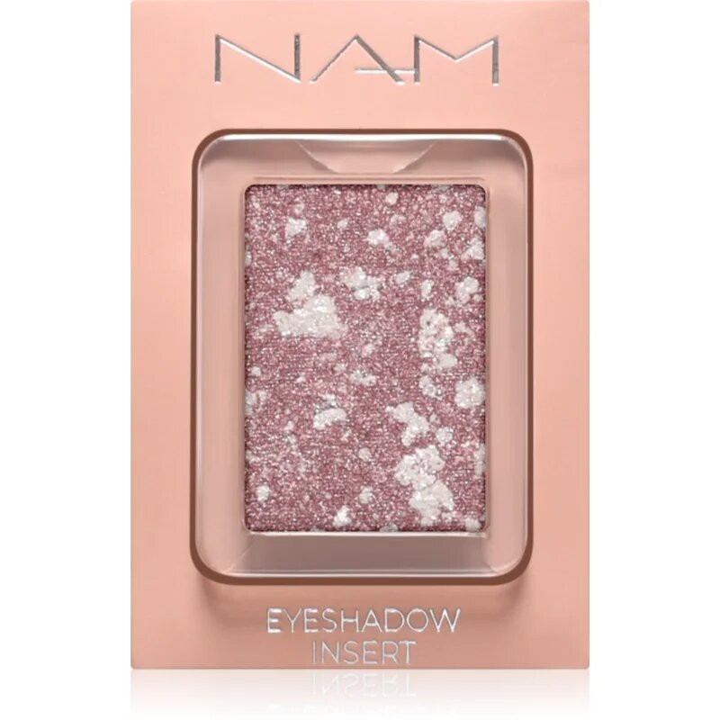 NAM Foil Eyeshadow bleščeča senčila za oči odtenek 4 Stellar Pink 2.5 g