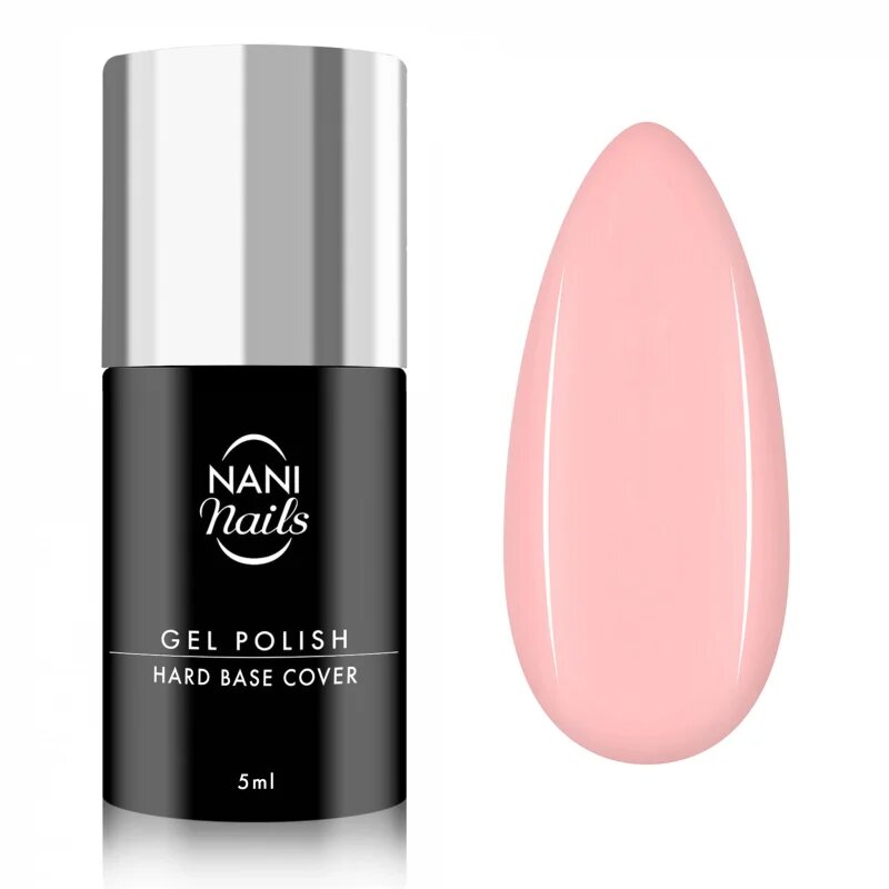 NaniNails NANI Hard Base Cover podlaga za lak Peachy Pink 5 ml
