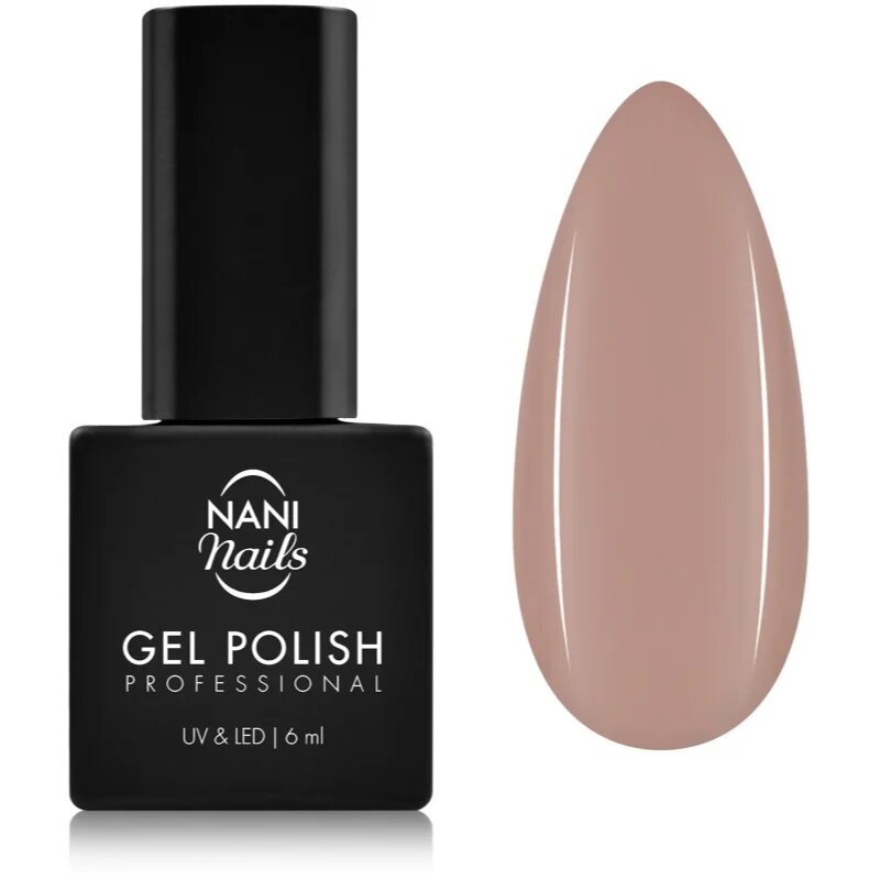 NaniNails NANI Professional gel lak za nohte odtenek Mocha Mousse 6 ml