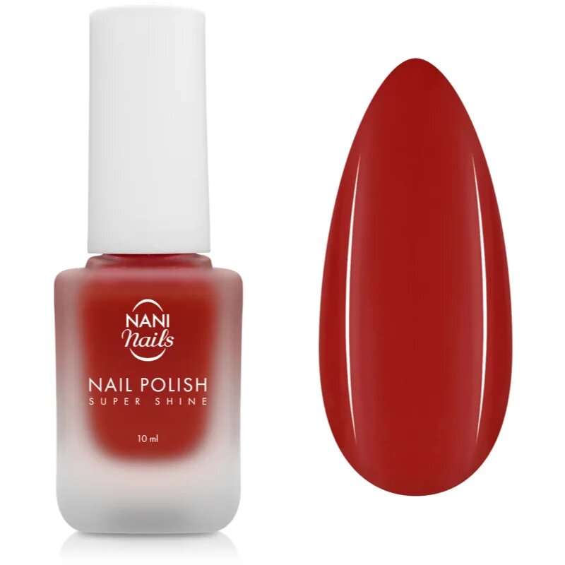 NaniNails NANI Super Shine dolgoobstojen lak za nohte odtenek Mrs. Cherry 10 ml
