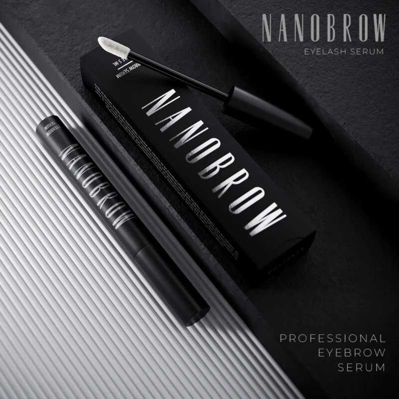 Nanobrow Eyebrow Serum serum za rast za obrvi 5 ml