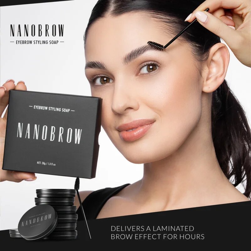 Nanobrow Eyebrow Styling Soap stiling milo za obrvi 30 g