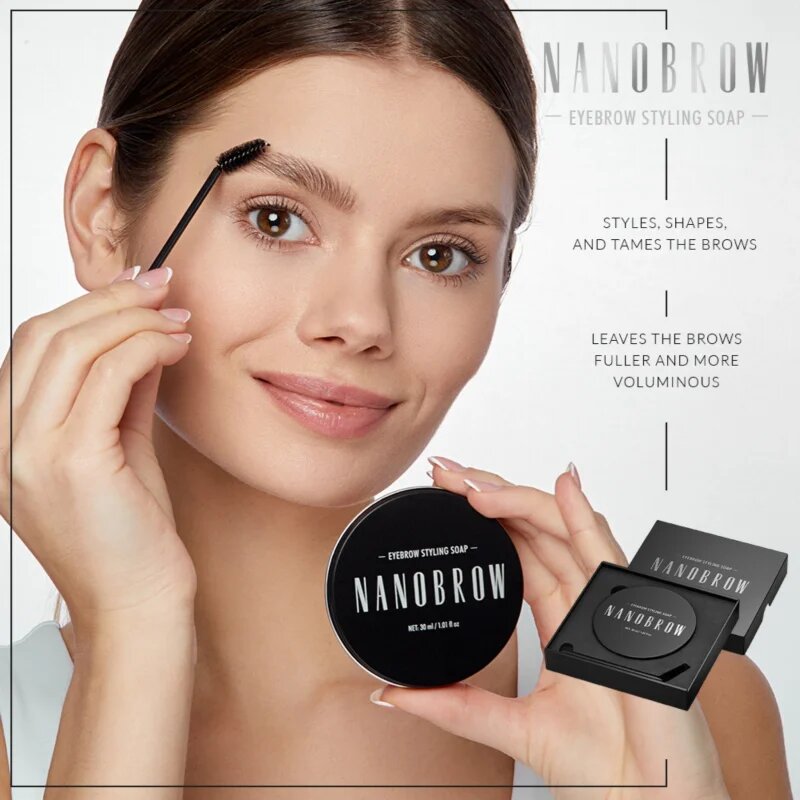 Nanobrow Eyebrow Styling Soap stiling milo za obrvi 30 g